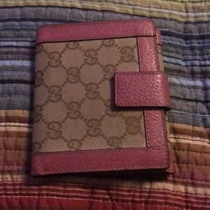 Pink Gucci wallet